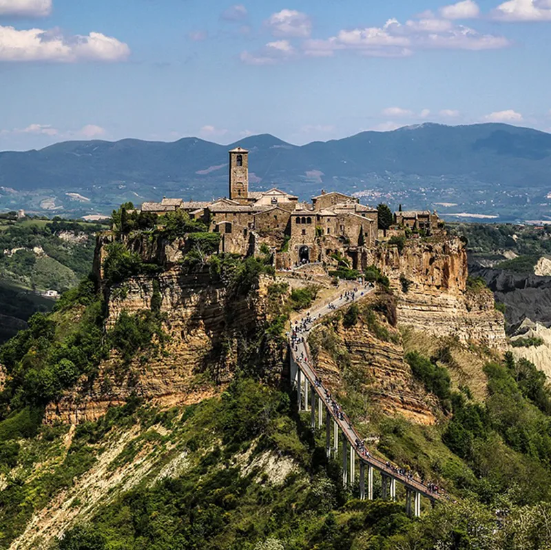 civita di bagnoregio vicino orvieto